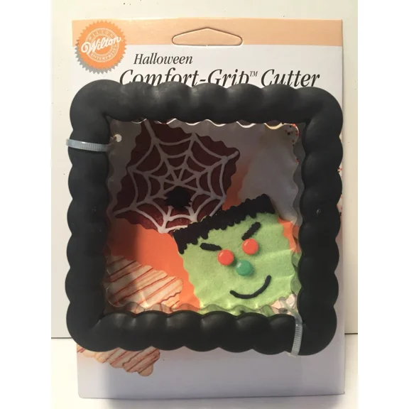 CRESTIN- Discontinued New Old Stock Wilton Comfort Grip 3-1/2 Square Cookie Cutter