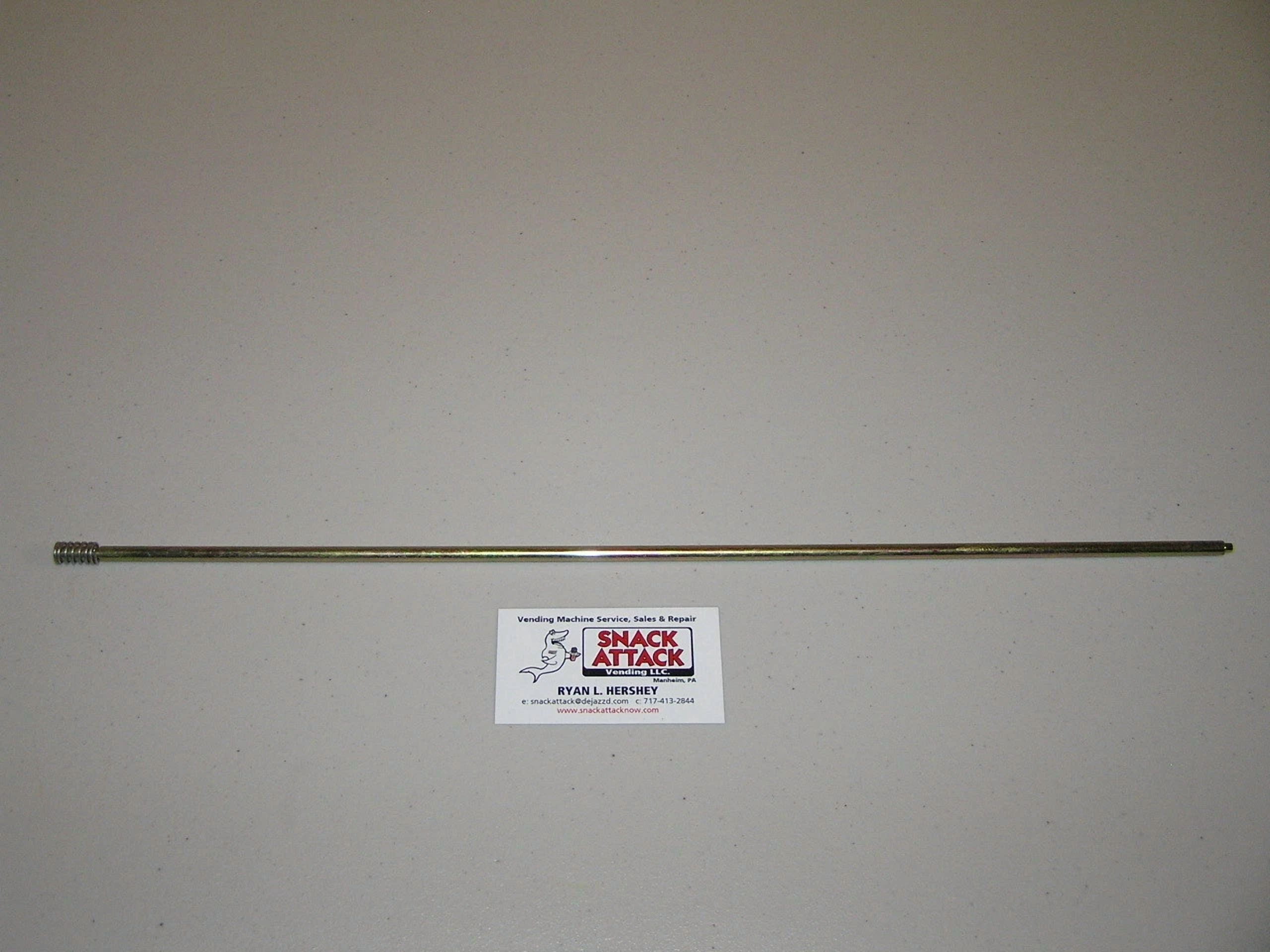 CRESTIN- Dixie Narco 276E, 501E & 600E Soda Vending Machine Single Column Metal Rotor Rod