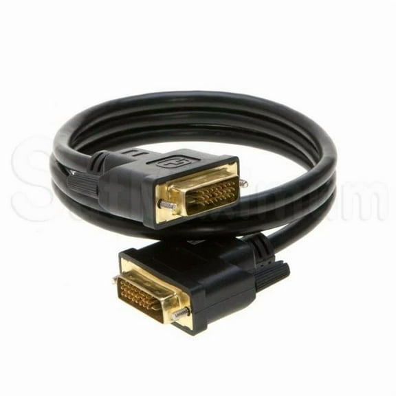 CRESTIN- Dvi-D To Dvi-D Male 6Ft Cable Dual Link 24+1 Pin Hdtv, Pc, Monitor Cord