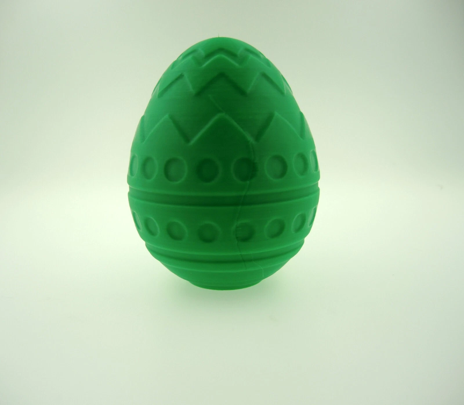 CRESTIN- Easter Egg 3D Printed Green