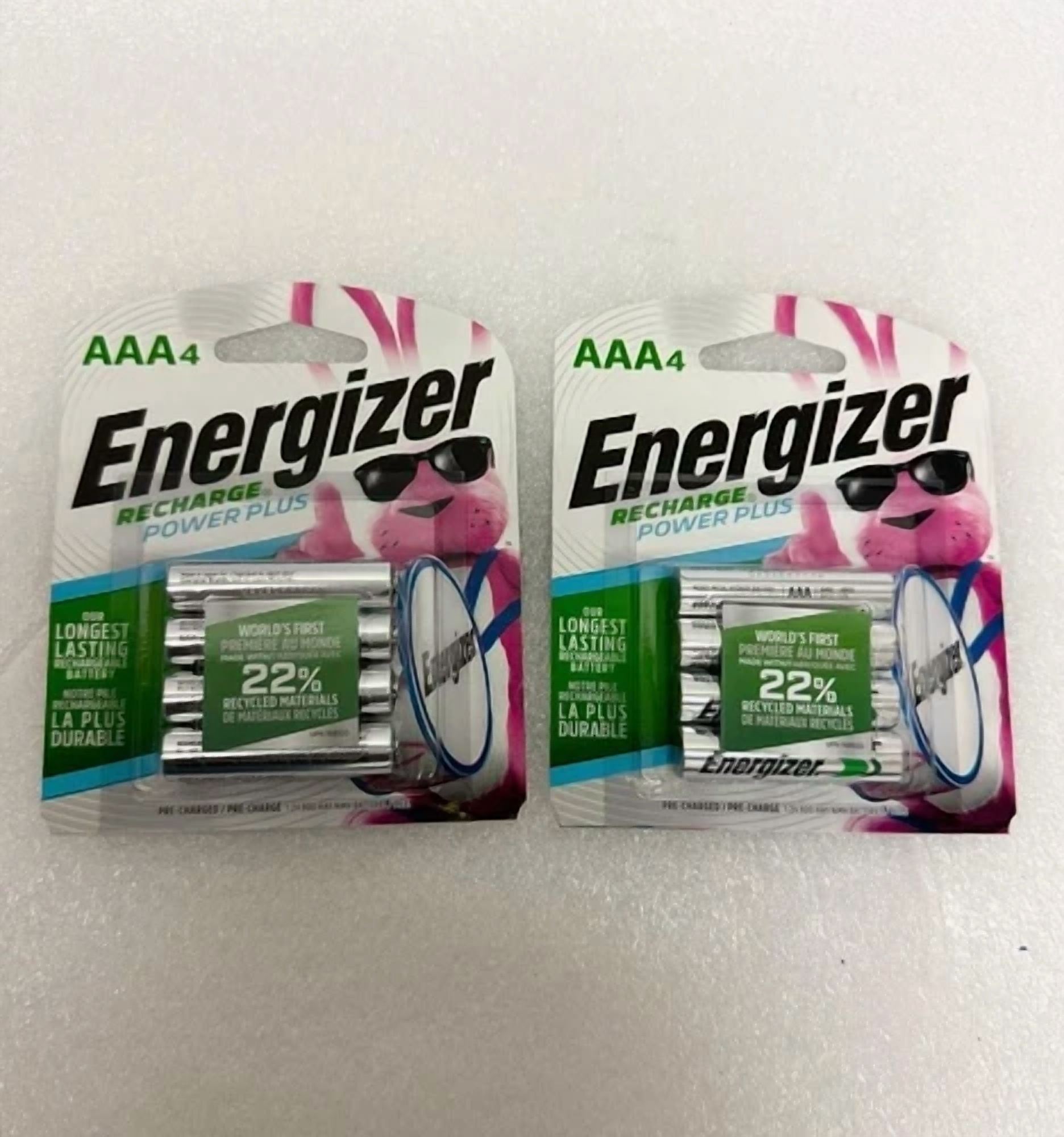 CRESTIN- Energizer 800Mah Recharge Power Plus Aaa Batteries 8 Count Rechargeable