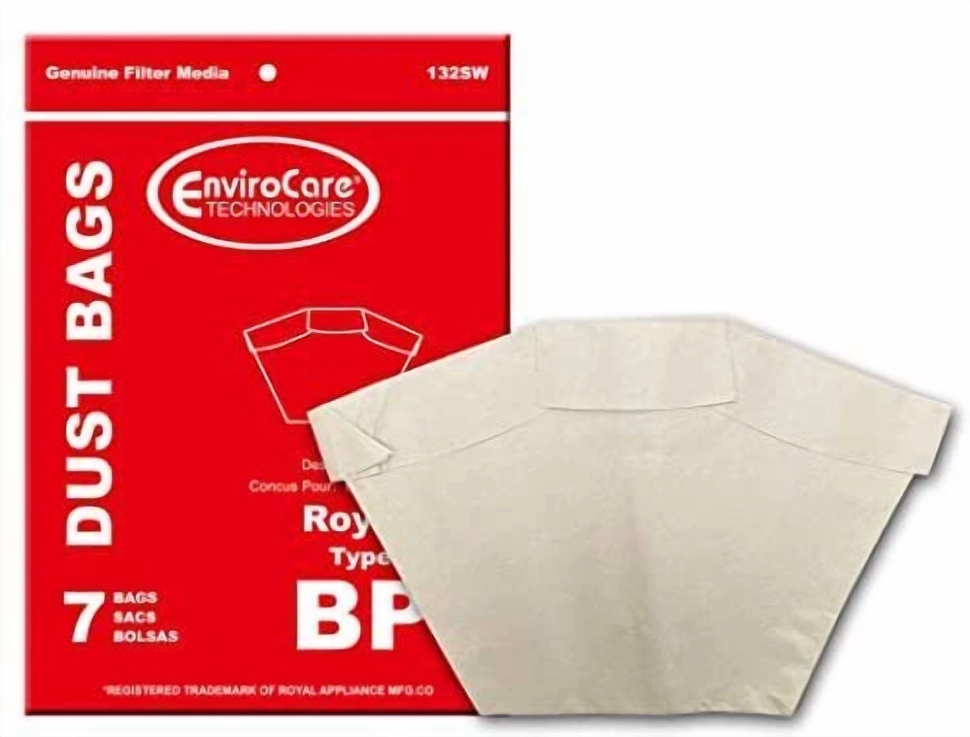 CRESTIN- Envirocare Replacement Vacuum Cleaner Bags Designed To Fit Hoover And Royal Shou