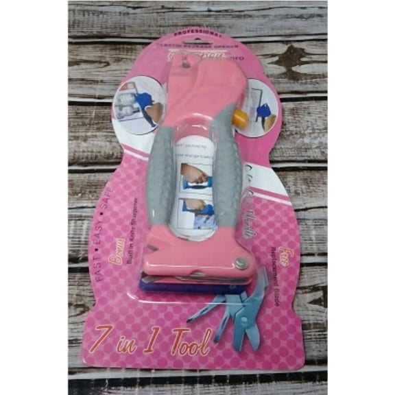 CRESTIN- Ez Open (Ez Open) 7-In-1 Clam Shell Packaging Kitchen Multipurpose Opener Tool