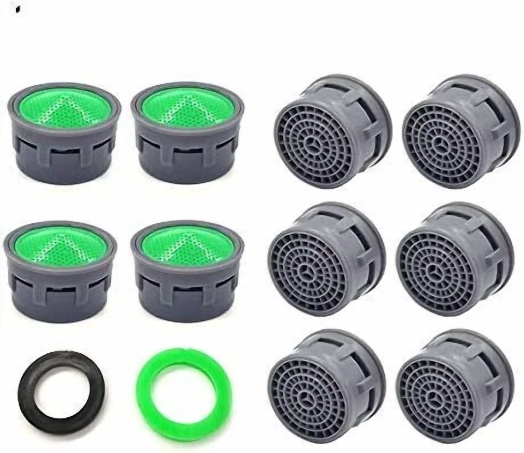 CRESTIN- Faucet Aerator Set 10 Pack M22 M24 With Washers Water Saving And Filtration