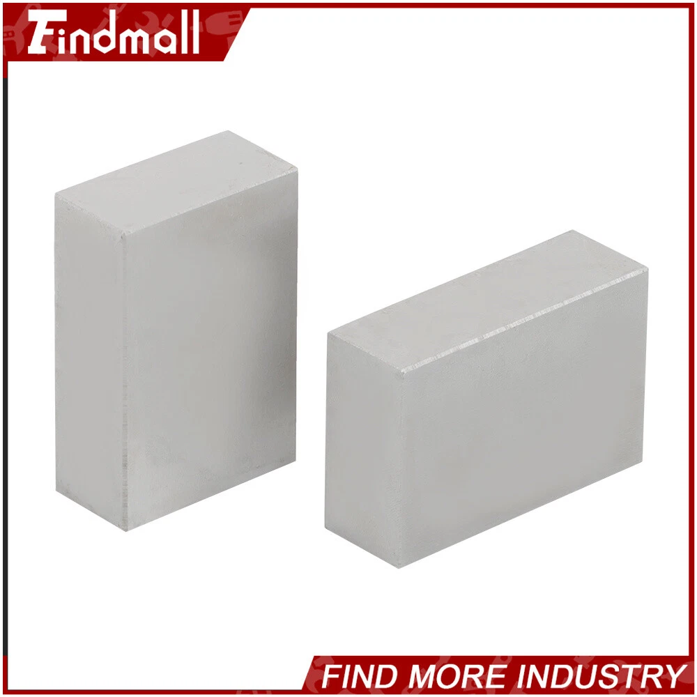 CRESTIN- Findmall 2Pcs Ultra Precision 1-2-3 Blocks No Holes .0001 Machinist 123 Jig