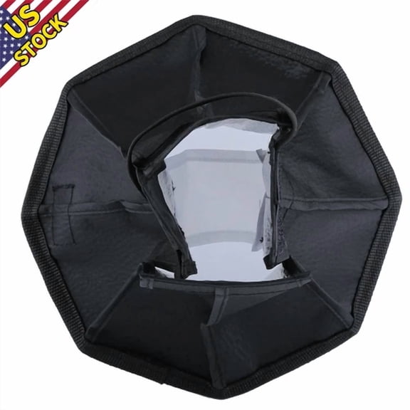 CRESTIN- Foldable Soft Flash Light Diffuser Softbox Cover Photography Flash Accessories