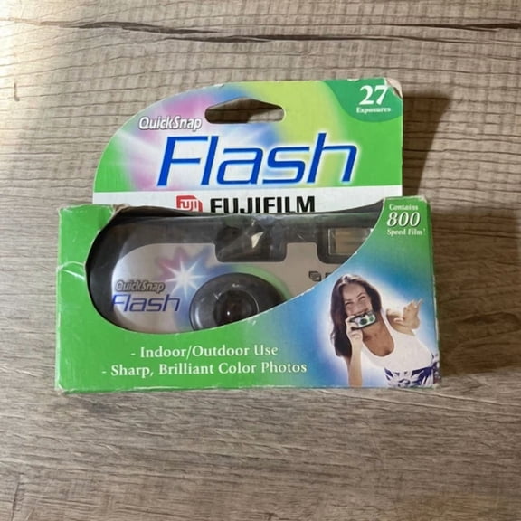 CRESTIN- Fujifilm Quicksnap Flash 1000 35Mm Single Use Film Camera