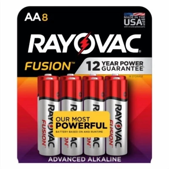 CRESTIN- Fusion Advanced Aa Alkaline Battery, 8-Pk. 815-8Tfusk