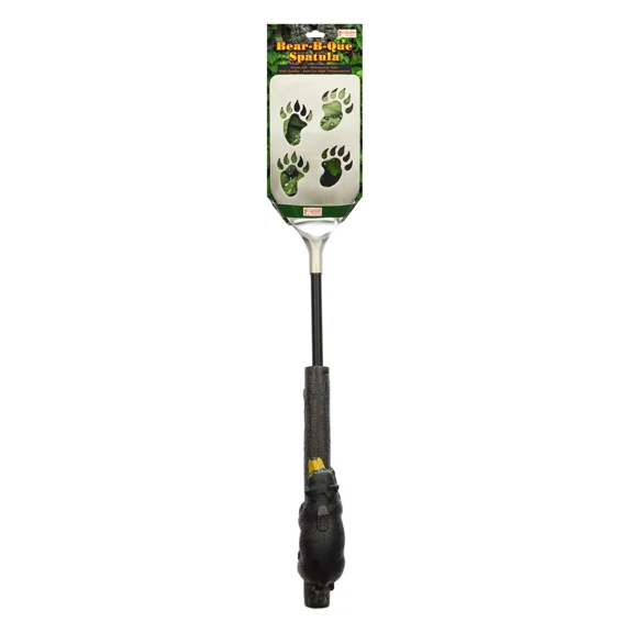 CRESTIN- G.E.I. Bear-B-Que Bbq Spatula Stainless Steel Grill Tool Novelty Unique Classic