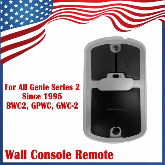CRESTIN- Garage Door Wall Console Opener Remote Universal For All Genie Series 2 Gwc-2