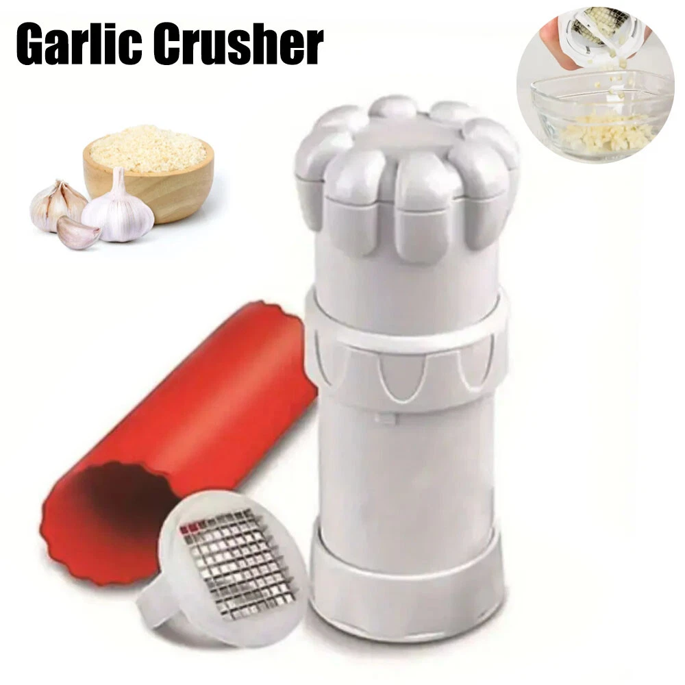 CRESTIN- [Garlic Master] Garlic Press Crusher Squeezer Masher Mincer Manual Kitchen Tool