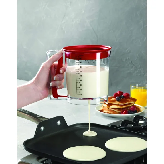 CRESTIN- Gias Kitchen Pancake Batter Dispenser & Gravy Separator