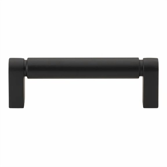 CRESTIN- Gliderite 3-3/4 Inch Center Smooth Bar Pull Matte Black, 4787-96-Mb-1