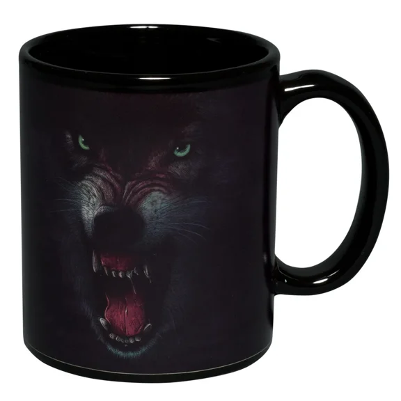 CRESTIN- Growling Wolf Coffee Mug