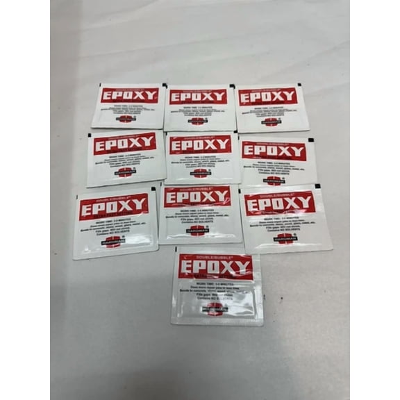 CRESTIN- Hardman Double Bubble Epoxy 10 Packs 3.5 Grams With Sticks