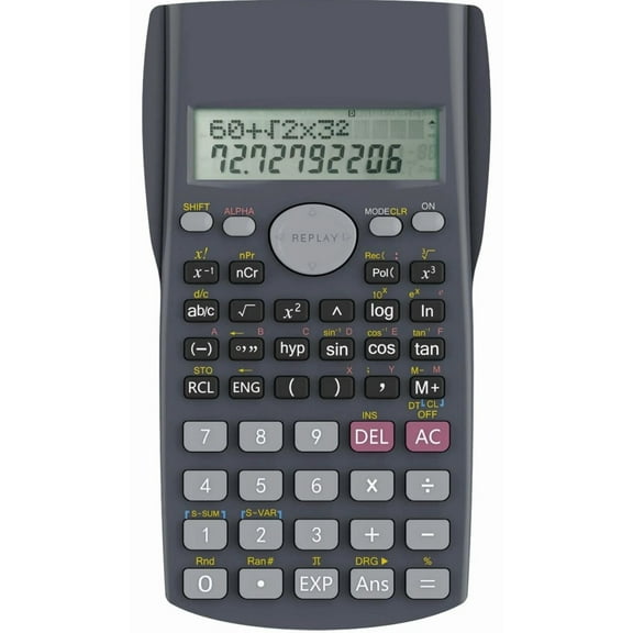 CRESTIN- Helect 2-Line Engineering Scientific Calculator, Suitable For School & Business