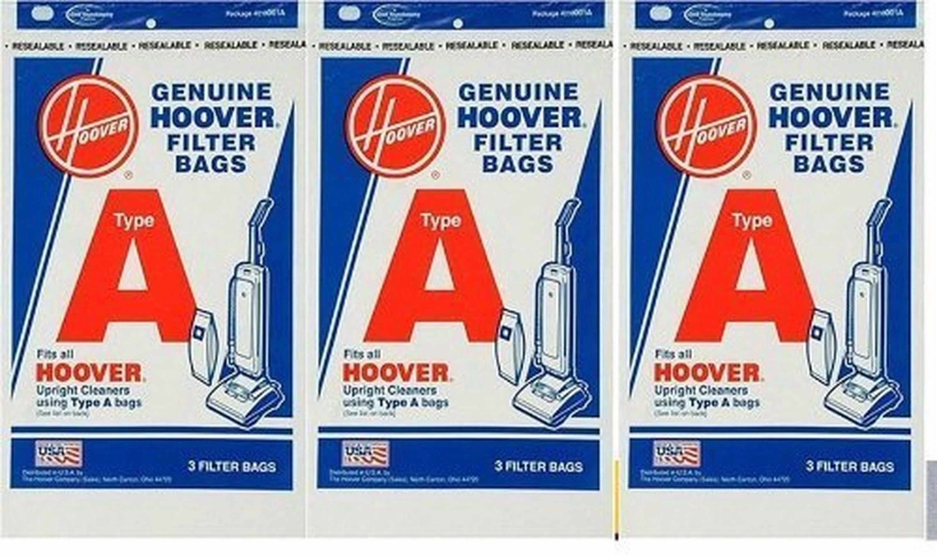 CRESTIN- Hoover 4010001A Type A Vacuum Bags, 9Pk