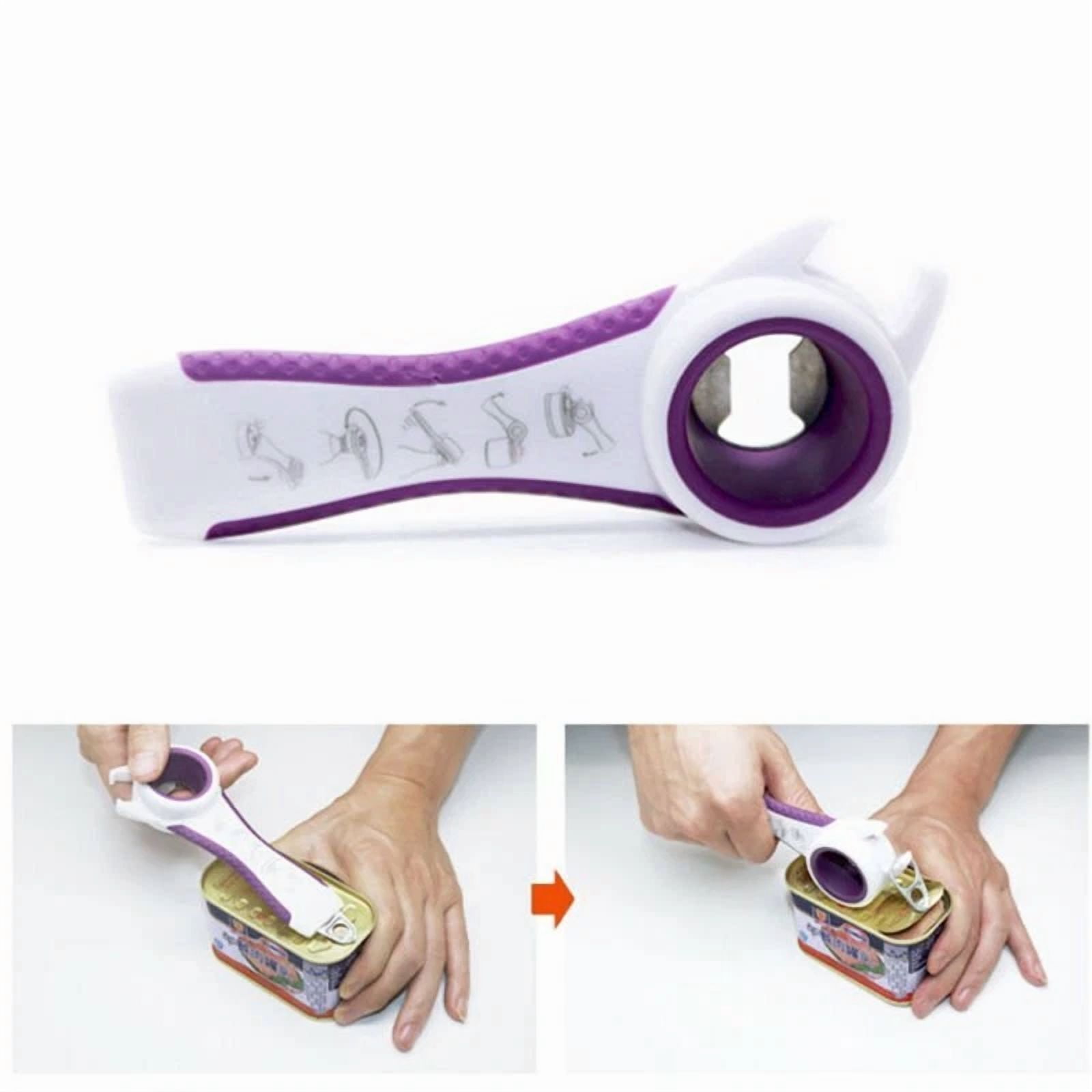 CRESTIN- Hottest Kitchen Multi-Tool 5 In 1 Opener Bottle Soda Soup Can Jelly Jar Opener
