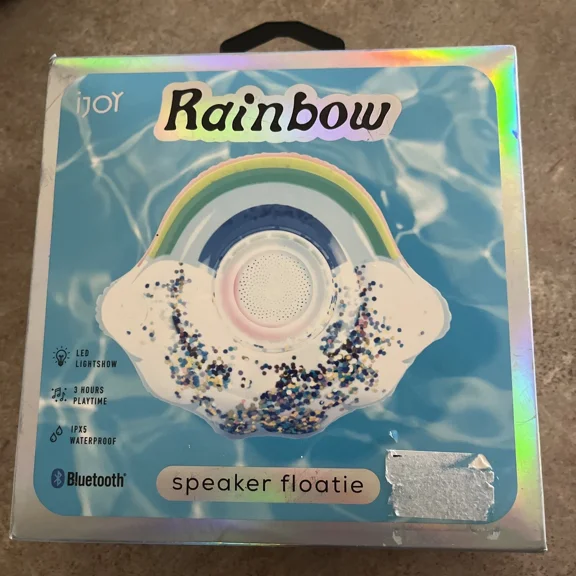 CRESTIN- Ijoy Bluetooth Rainbow Speaker Pool Water Floatie