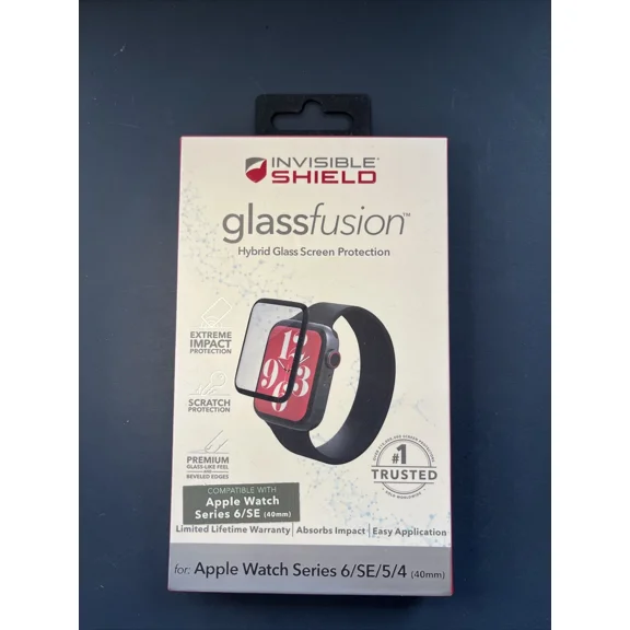CRESTIN- Invisible Shield Glassfusion+ Hybrid Glass Screen Protection By Zagg, 40Mm