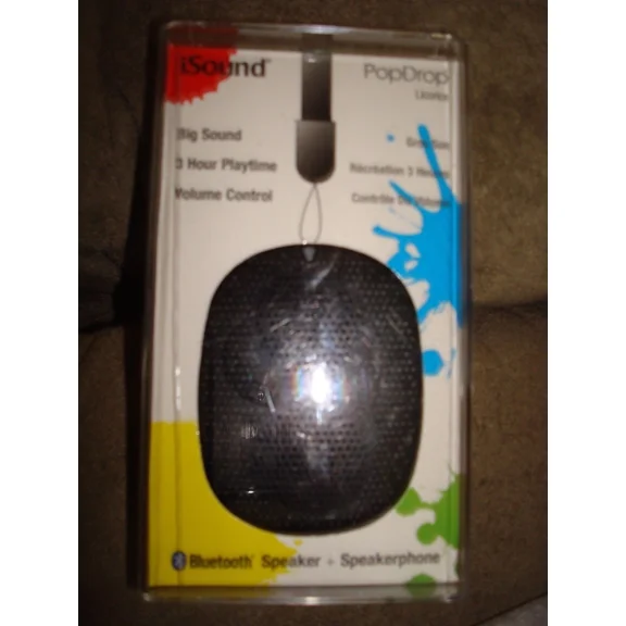 CRESTIN- Isound Bluetooth Speaker Pop Drop