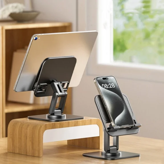 CRESTIN- Large Tablet Phone Stand Mechanical Sound Desk Holder Cradle Dock 360 Rotatable