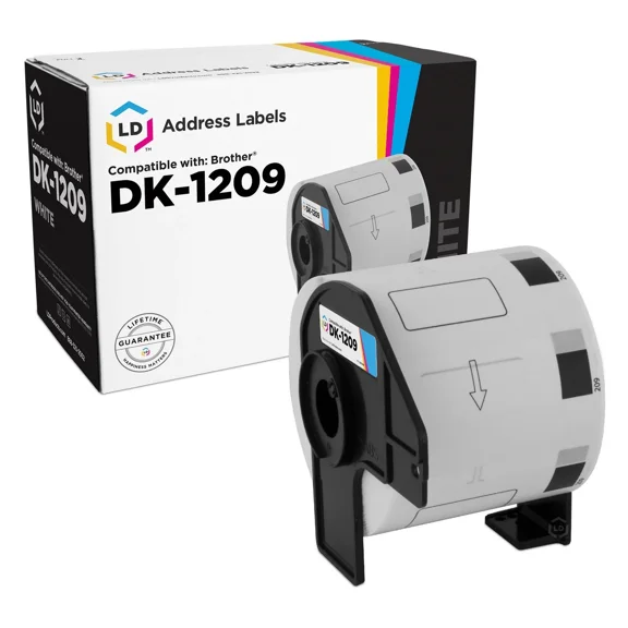 CRESTIN- Ld Products Compatible Address Label Replacements For Brother Dk-1209 1.1 Inc...