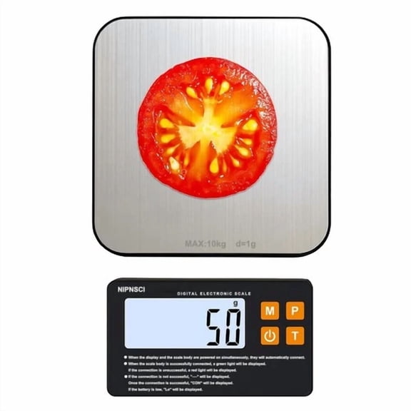 CRESTIN- Magicling Split Smart Food Kitchen Scale  1G Precision, 22Lb/7 Units, Detachabl