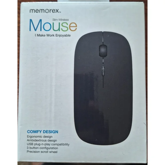 CRESTIN- Memorex Slim Wireless Mouse (A)