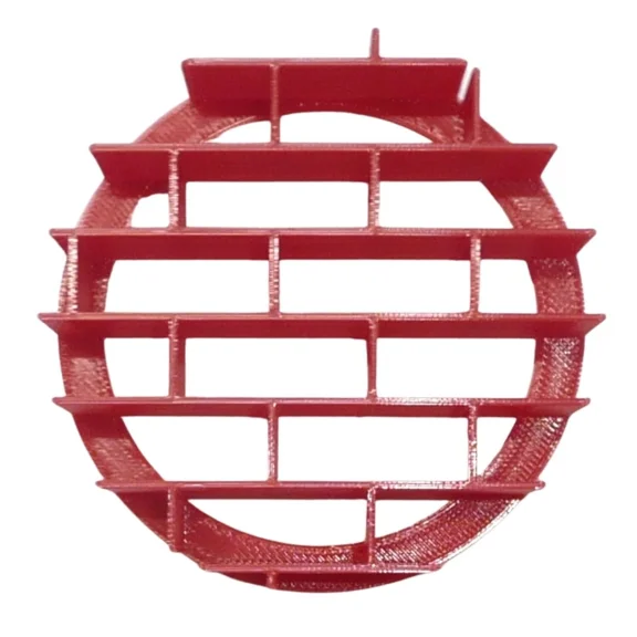 CRESTIN- Mini Size Brick Pattern Concha Cookie Cutter Mexican Sweet Bread Stamp Pr4910