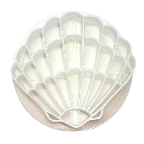 CRESTIN- Mini Size Scalloped Shell Concha Cookie Cutter Mexican Sweet Bread Stamp Pr4895