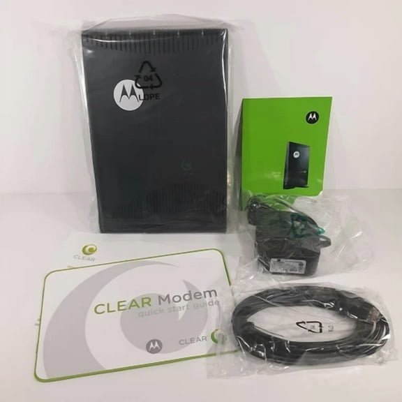 CRESTIN- Motorola Wimax Wave 2 Clear Modem Cpei25150 - *New* *Free Shipping*