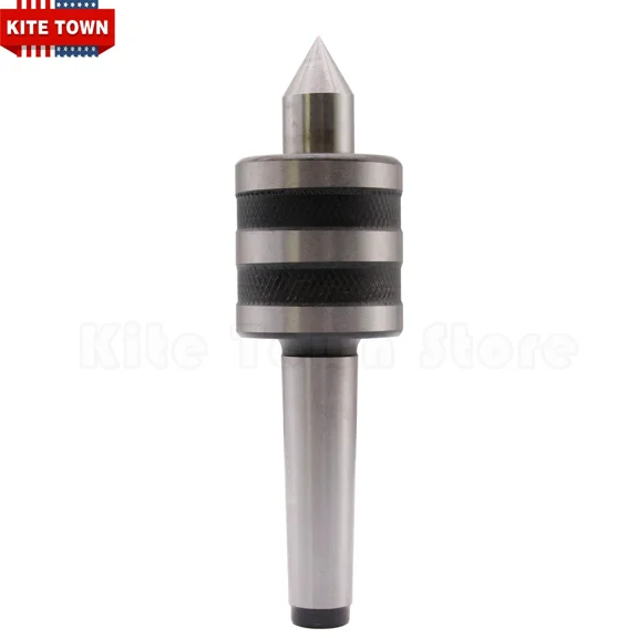 CRESTIN- Mt2 Live Center Precision 0.000197'' Morse Taper Cnc Triple Bearing Lathe Tool