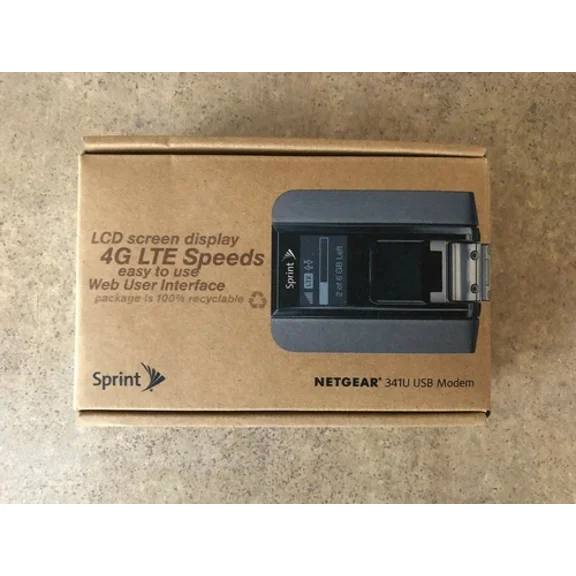 CRESTIN- Netgear 341U Beam 4G Lte Aircard Mobile Modem For Sprint Mobile Usb Wifi / H2-2