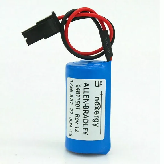 CRESTIN- New 1756-Ba2 Br2/3A-Ab 3.0V 1800Mah Plc Li-Ion Battery For Allen Bradley Us