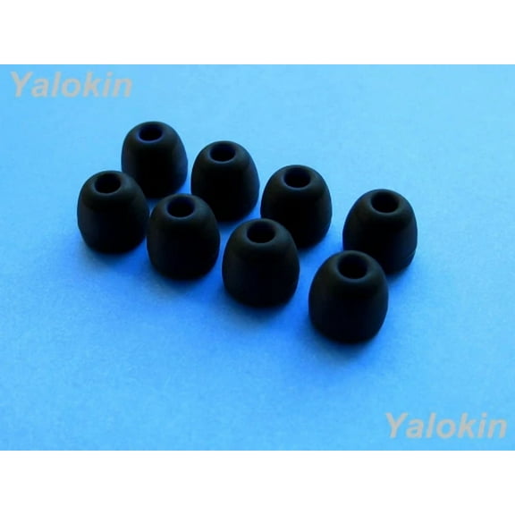 CRESTIN- New 8Pcs Small (Bk) Replacement Comfort Adapter Eartips Earbuds For Jaybird X3