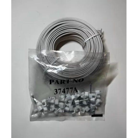 CRESTIN- (New) Garage Door Opener 2 Conducter Wire 100Ft With Bonus Insulated Staples