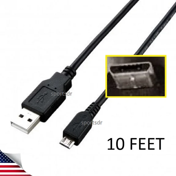 CRESTIN- New Long Usb Charger Cord Power Charging Cable For Nest Dropcam Security Camera