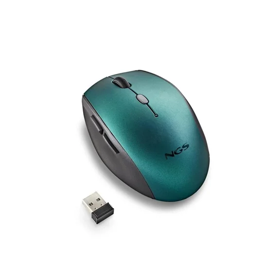 CRESTIN- Ngs Bee Wireless Ergonomic Silent Mouse Blue Model Beeblue