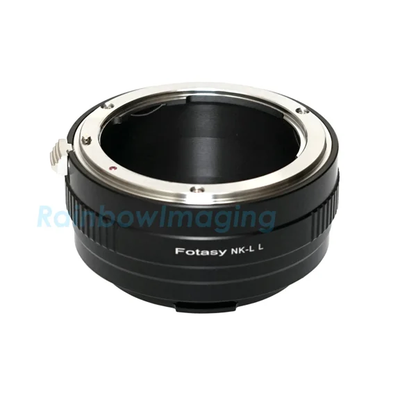 CRESTIN- Nikon F Lens To Leica L Mount Adapter Fits Panasonic S1 S1H S1R S4 S5 Sigma Fp L