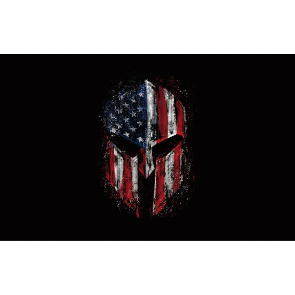CRESTIN- Patriotic Punisher Flag 3'X5' Banner Fast Free Shipping Us Seller