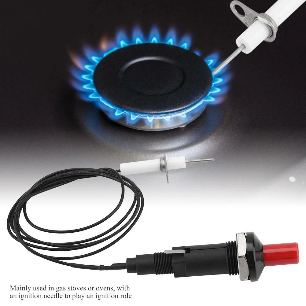 CRESTIN- Piezo Igniter With Spark Ignition Electrode Gas Fireplace Gas Oven Gas Heater