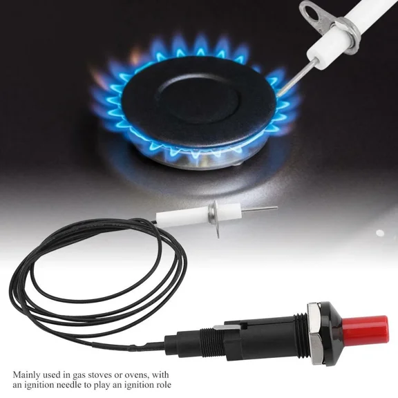 CRESTIN- Piezo Igniter With Spark Ignition Electrode Gas Fireplace Gas Oven Gas Heater