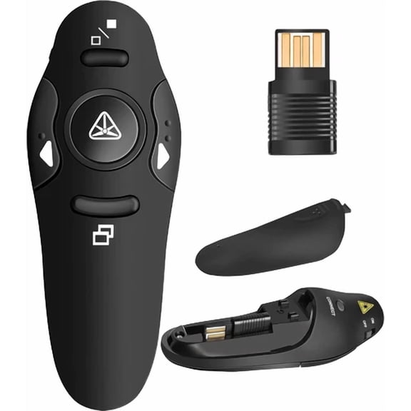 CRESTIN- Presentation Remote Clicker, Wireless Presenter For Powerpoint Presentation Remo