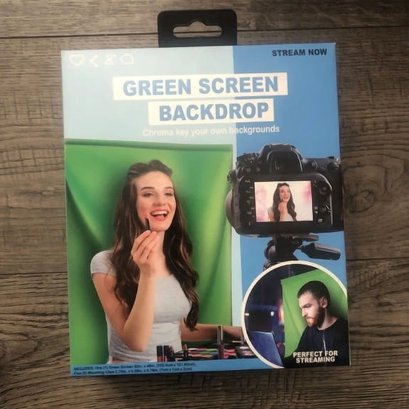 CRESTIN- Primeconnect 5'X4' Green Screen Backdrop