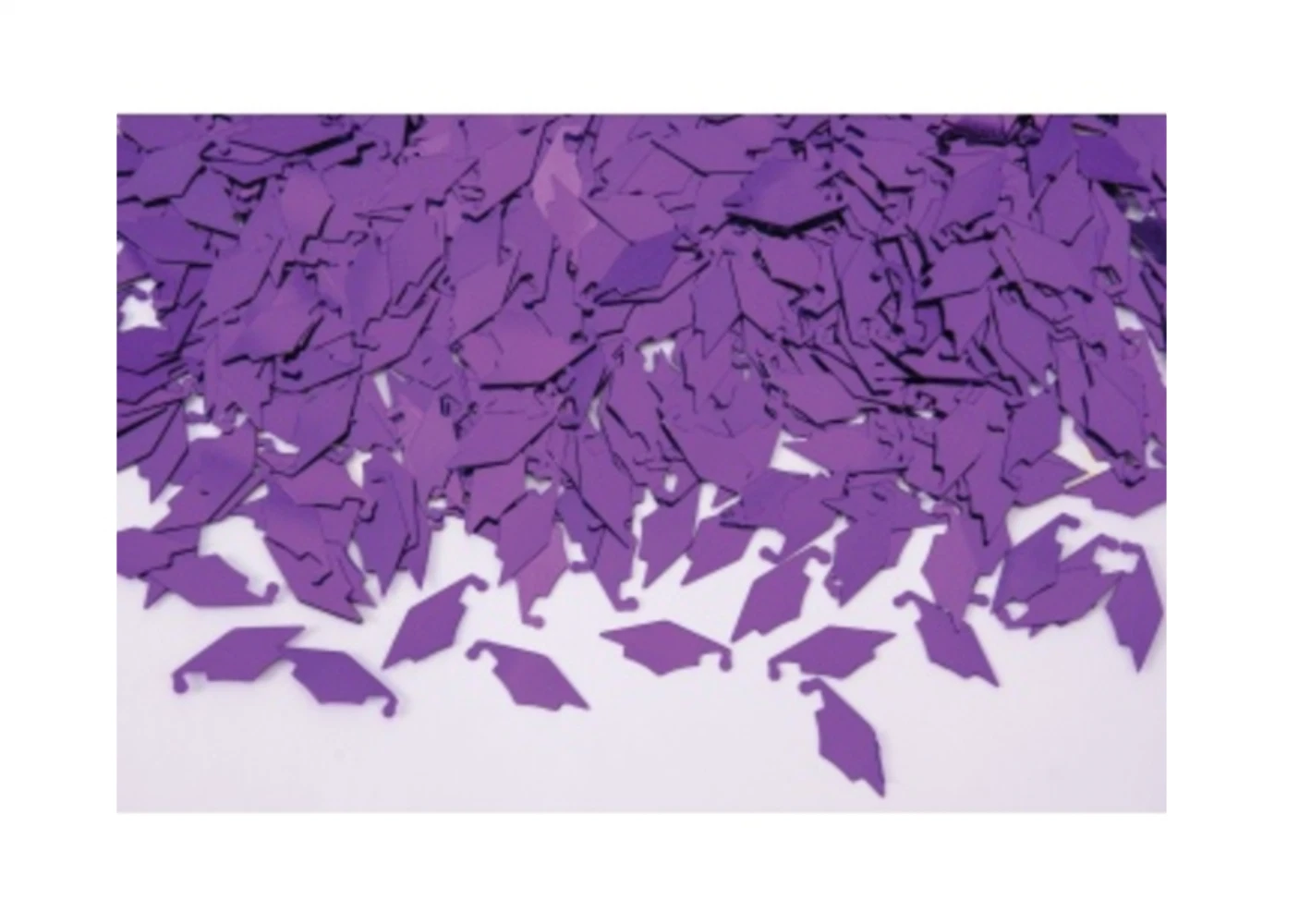 CRESTIN- Purple Graduation Caps Confetti Sku Party By Forum