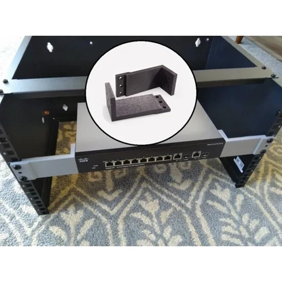 CRESTIN- Replacement Rack Mount Ears For Cisco Sg300-10P 10-Port Network Switch