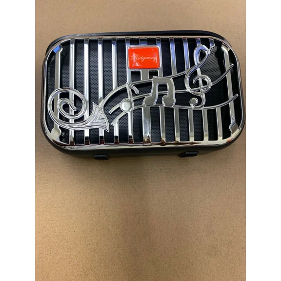CRESTIN- Ridgeway Bs-M02: Portable Bluetooth Wireless Speaker - Silver