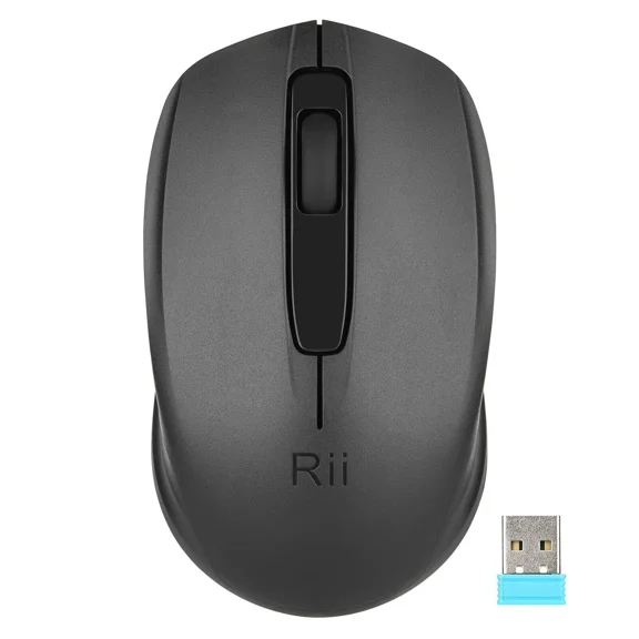 CRESTIN- Rii Wireless Noiseless Mouse 2.4G Portable Computer Mice For Pc Laptop Wind...