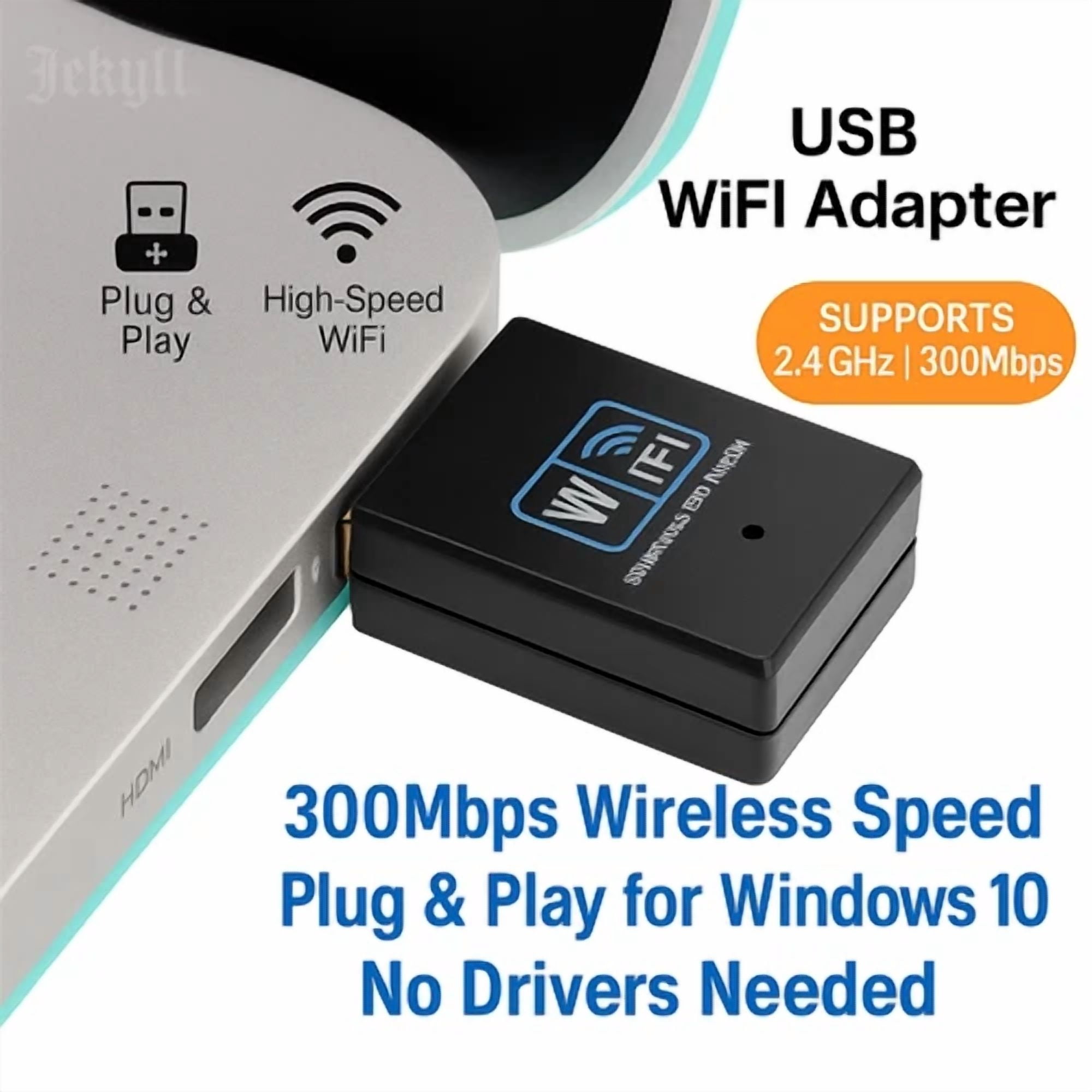 CRESTIN- Router Inalambrico Receptor De Internet Controlador Adaptador Wifi Usb Wifi 5Ghz